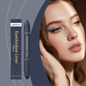 All-in-one dual-tip eyeliner, long-lasting and fade-resistant, with rich color and smooth, silky texture. Natural and easy-to-use for various eye makeup looks, perfect for beginners, creating beautiful, delicate, and radiant eye makeup. Suitable for all s