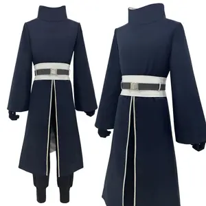 2026 Anime Uchiha Obito Cosplay Costume Coat Elastic Pants Belt Gloves Cos Convention Gift Adult Version Unisex