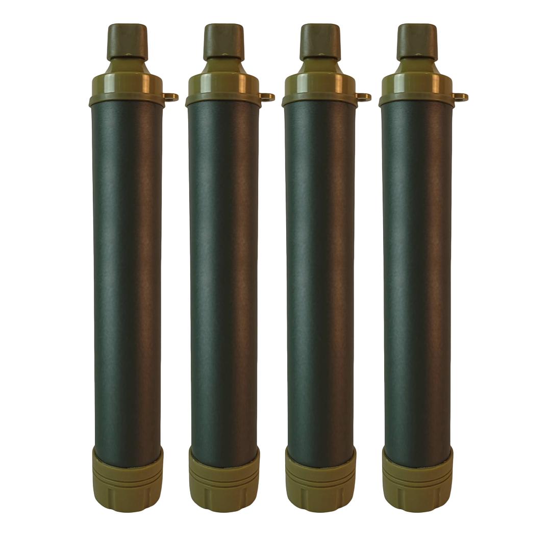 Outdoor Water Filter, Straw Water Filter, Portable Water Filter, Emergency Survival Water Purifier for Prepper Emergency Equipment Camping Supplies Hiking Camping