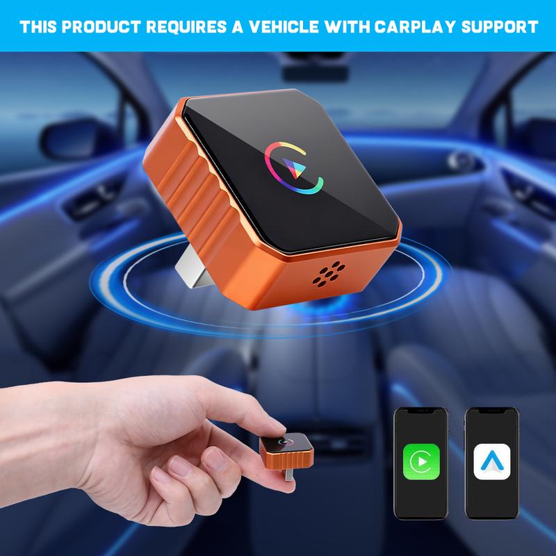 Wireless CarPlay & Android Auto Adapter 2026 – Plug & Play, No Delay, Hands-Free for iPhone & Android Wireless CarPlay & Android Auto Adapter 2026 – Plug & Play, No Delay, Hands-Free for iPhone & Android