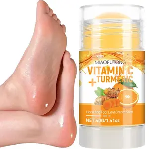 Turmeric Vitamin C Aloe Vera Moisturizing Hand & Foot Stick, Heel Balm, Foot Cream, Cracked Foot Repair, Cracked Skin Care, Hand & Elbow Hydrating Lotion