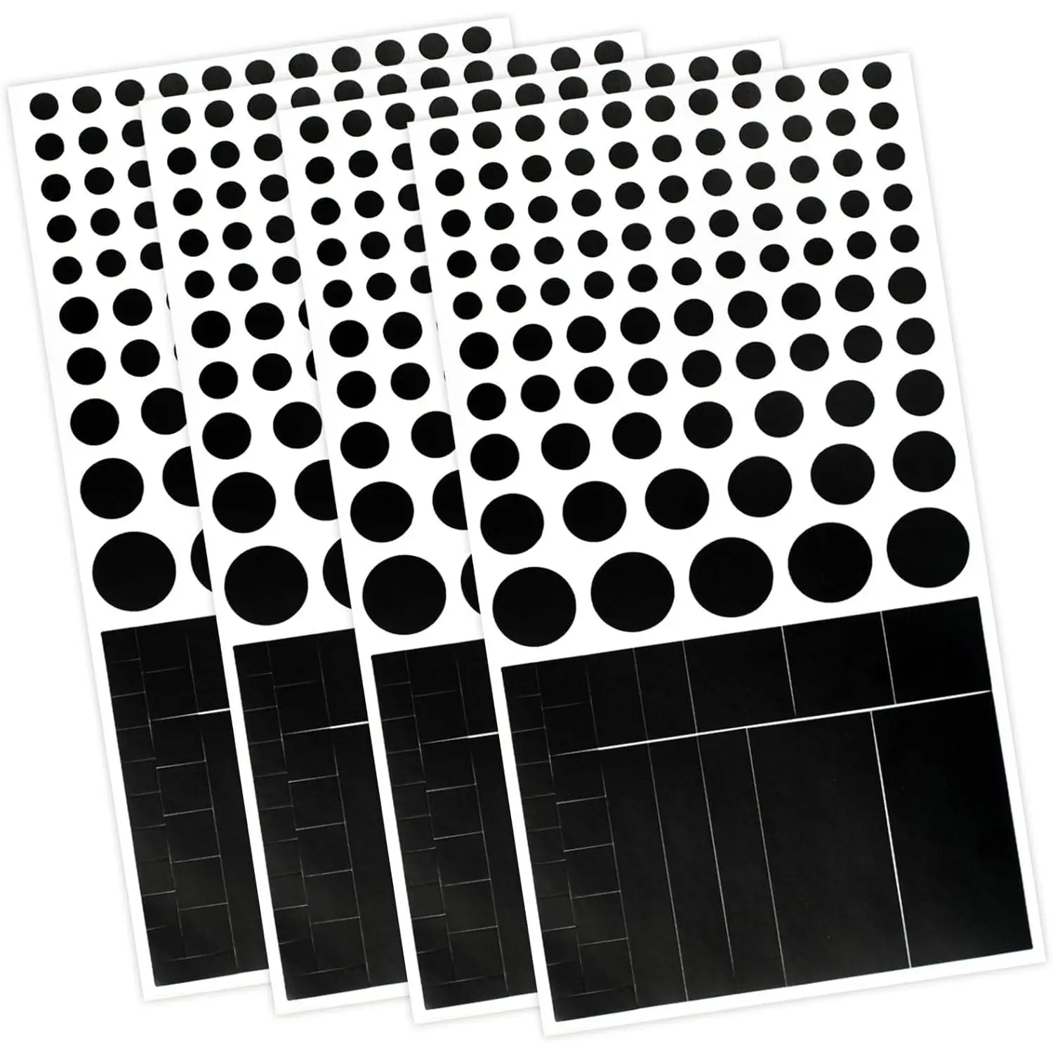 Vinyl Webcam Covers – Restickable  Stickers for Laptop, Smartphone, Tablet,  TV &  Console – Black, Multiple Sizes