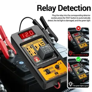 11-25V ar Battery Checker Automotive  Indicator Light Relay Diagnostic Universal Car Relay Tester Voltage Tester RT01