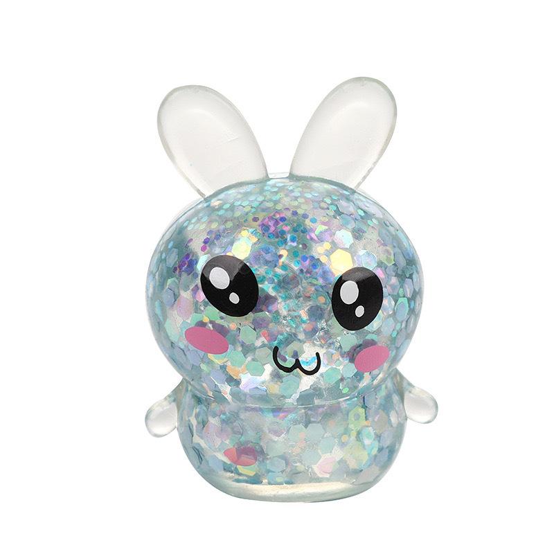 Easter bunny maltose pinch music vent toy creative decompression toy