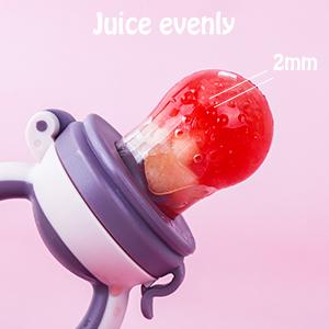 Baby Solids/Frozen Fruit Feeder Pacifier, Infant Teether Toy 4M+, BPA-Free Silicone Pouch & Nipple, Safely Introduce Solids, Teething Relief, 2-Pack Baby Solids/Frozen Fruit Feeder Pacifier, Infant Teether Toy 4M+, BPA-Free Silicone Pouch & Nipple, Safely Introduce Solids, Teething Relief, 2-Pack