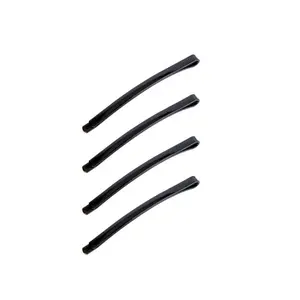 100Pcs Black Bobby Pins and Barrette Hair Clips Hairstyle Tools Accessories, Unisex (thick)