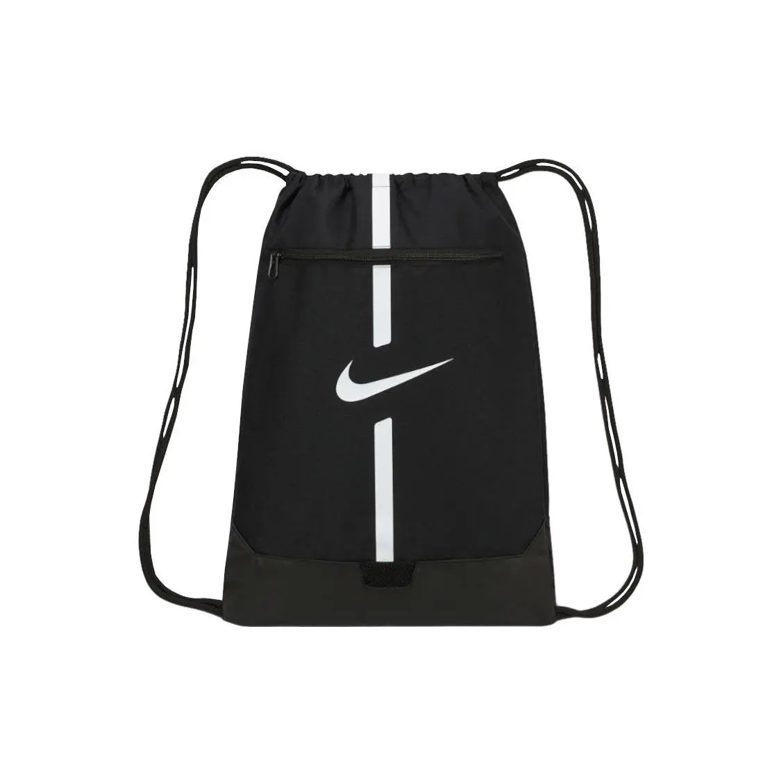 Nike Sporty Casual Printed Fabric Drawstring Backpack for Men and Women – Unisex Black