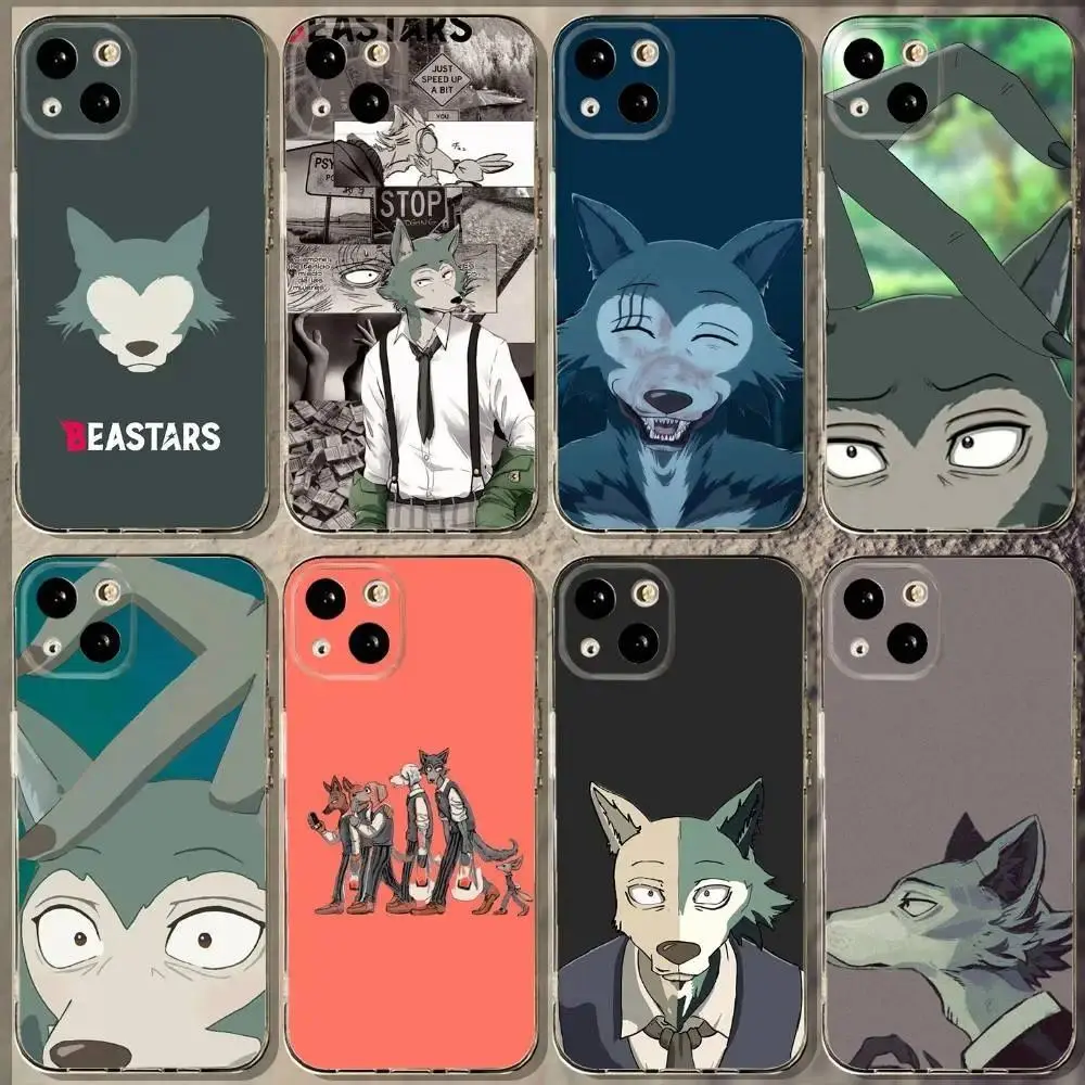 Beastars Anime Phone Case Transparent Soft Shockproof Cover For iPhone 11-17 Pro Max/Plus & Samsung Galaxy S23-S25