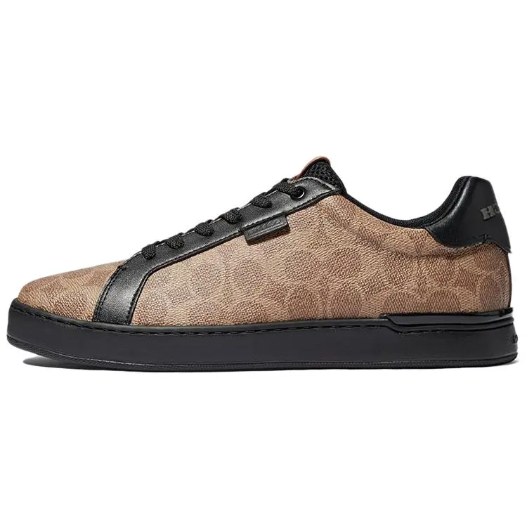 COACH CitySole Lowline Leather Sneakers for Men – Textured, Durable, Fashionable Low-Top Shoes Verifiable, with credentials and supporting global authentication