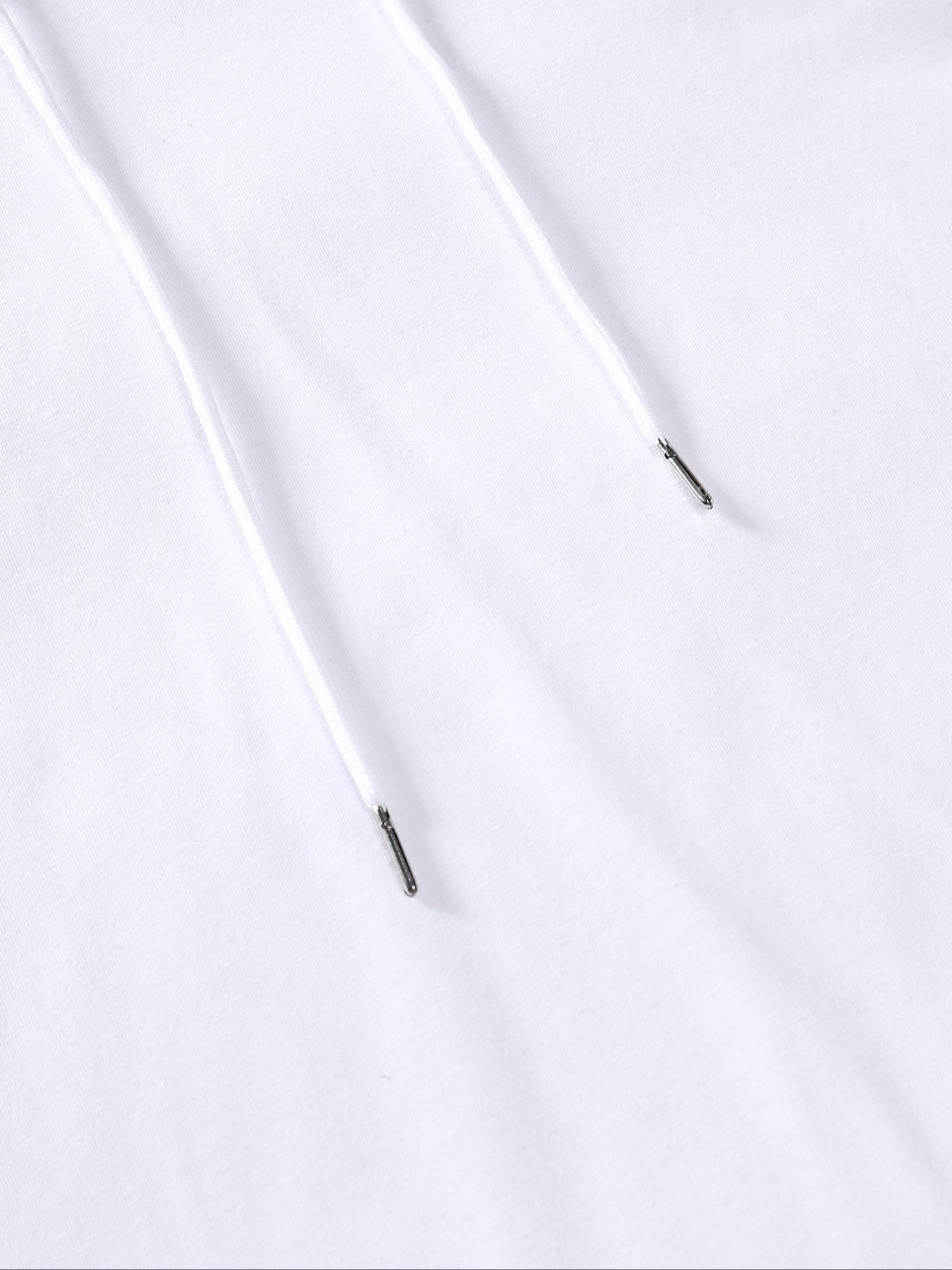 Men's Graphic Print Two-Piece Set, Stylish Hooded Sleeveless Vest and Drawstring Pocket Shorts, Summer Casual Wear for Sports and Daily Use