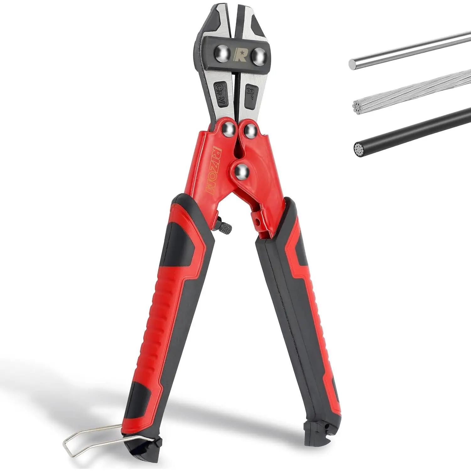 8-inch Mini Bolt , Spring  Wire Cutters Heavy Duty, CR-V Steel  for Wire, Cables, Chains, Small Screws