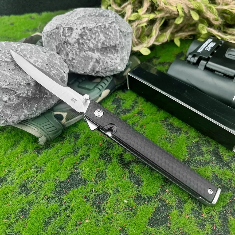 Hot Sale 7096 Lightweight Pocket Folding Knife 5Cr13Mov Blade Nylon Fiber Handle Camping Hiking Outdoor Knife EDC Carry Multi-Purpose Bushcraft Tool Outdoor Survival Tools