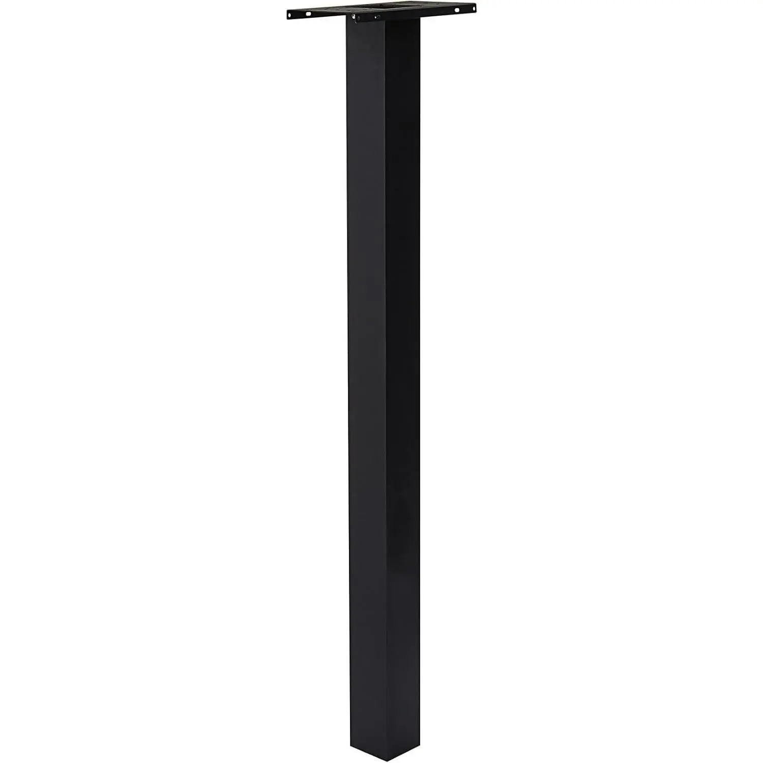 Brighton Aluminum Mailbox Post, Black | Heavy-duty post with weather-resistant outdoor build and a rust-resistant powder-coat finish.