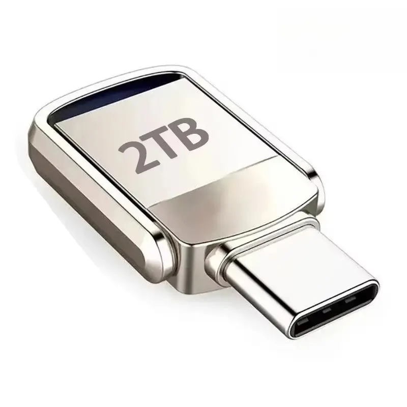 USB Adapter Flash Drive 2TB 3.2 Type C PenDrive Memory Stick 256GB 1TB 2TB Pen Drive Flash Disk for PC Smartphone Storage U Disk