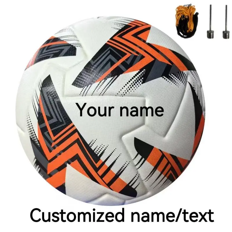 1pc - Customizable Engraving with Your Name - High-quality Size 5 PU Soccer Ball - Premium Thickened PU Material, Seamless Hot-bonded Leather Patch Construction, Suitable for Indoor and Outdoor Use, a Unique Men's Soccer Gift - The Perfect Choice
