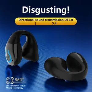 1pc Single Ear Wireless Earbud, Ultra-Long Standby, Hi-Fi Call, Suitable for Business, Sports, Fitness, Lightweight Mini Portable