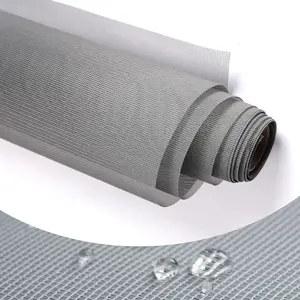 High Density Dustproof Pollen Proof Window Screen Mesh Roll, Grey 109" X 37" (276x95cm) for Window & Door Screen Replacement