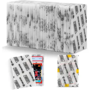Card Protectors Trading Cards Shipping Supplies 110-Pack 4'' x 6'' Graded Card Sleeves for Mailing Inserts Plastic Semi Rigid Card Holder Better Than Corrugated Cardboard Sheets