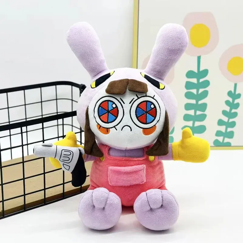 25cm Cute Maid Outfit Rabbit Plush Doll Soft Fluffy Stuffed Bunny Toy Bedroom Decor Birthday Gift For Teen Girls