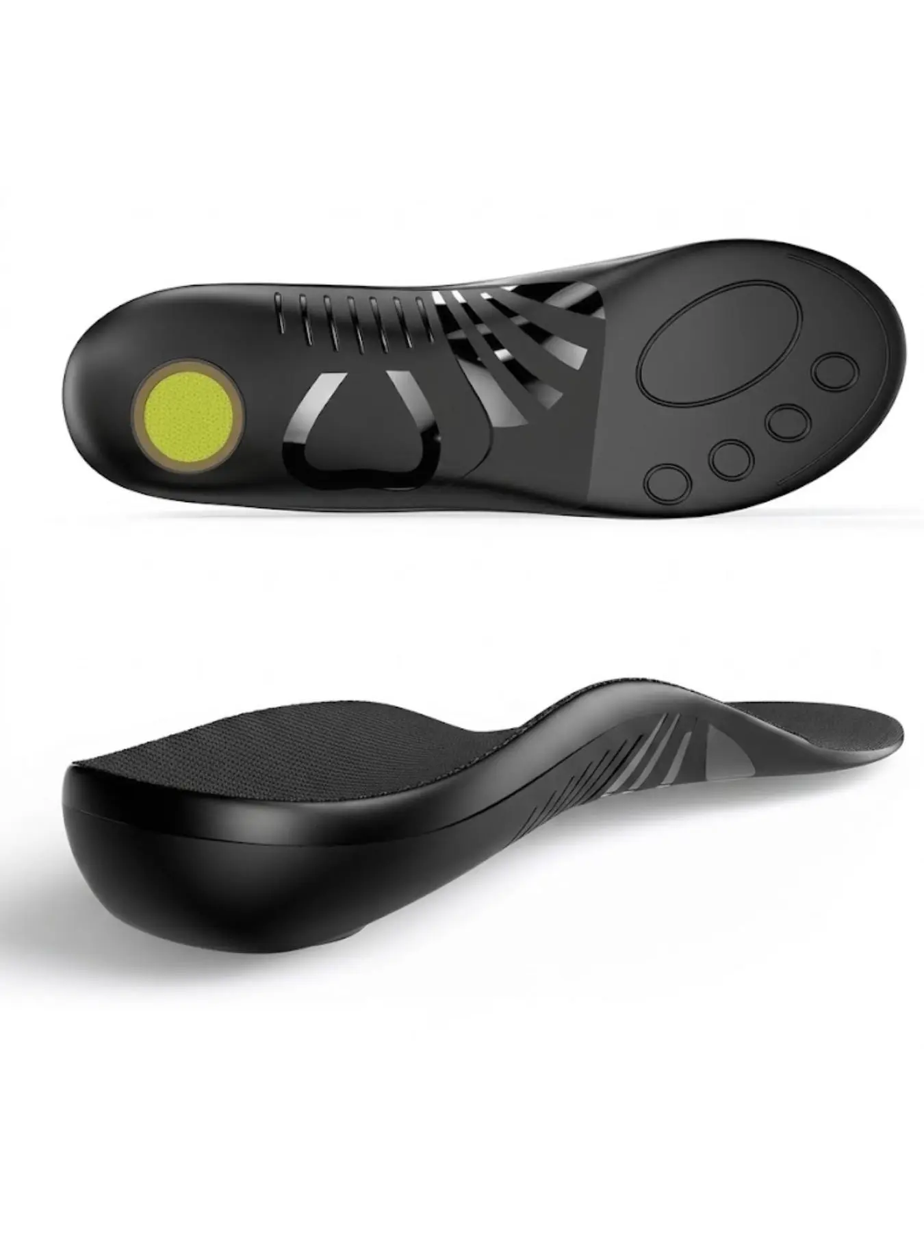 Plantar Fasciitis Insoles, Arch Support Corrective Insoles, Relieve Flat Feet and High Arches Pain, Comfortable Footwear Inserts, Comfy Insole