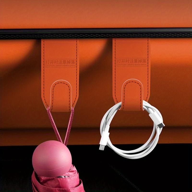 Car Passenger Seat Glove Box Hook, Anti-Scratch Vehicle Storage Hanger for Handbags, Wallets & Umbrellas – Universal Interior Organizer Suitable for SUVs, Sedans and Trucks