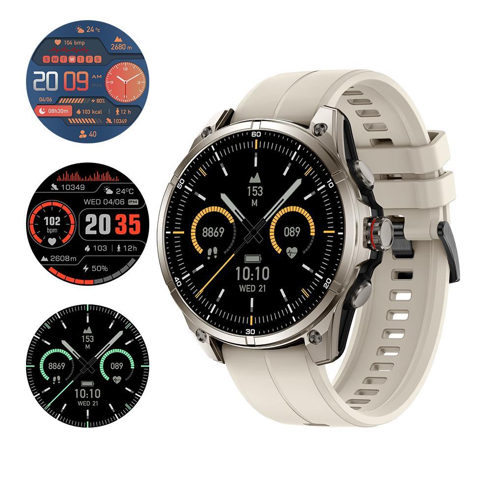 Multifunctional Smart Watch, Fashion Digital Watch with LED Flashlight, Outdoor Sports Watch with GPS Tracking & Fitness Function for Women & Men, Wearable