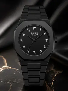 Men's Shell Quartz Watch, Dial, Steel Strap, Arabic Numerals, Fashionable and Versatile, Business and Casual Wear