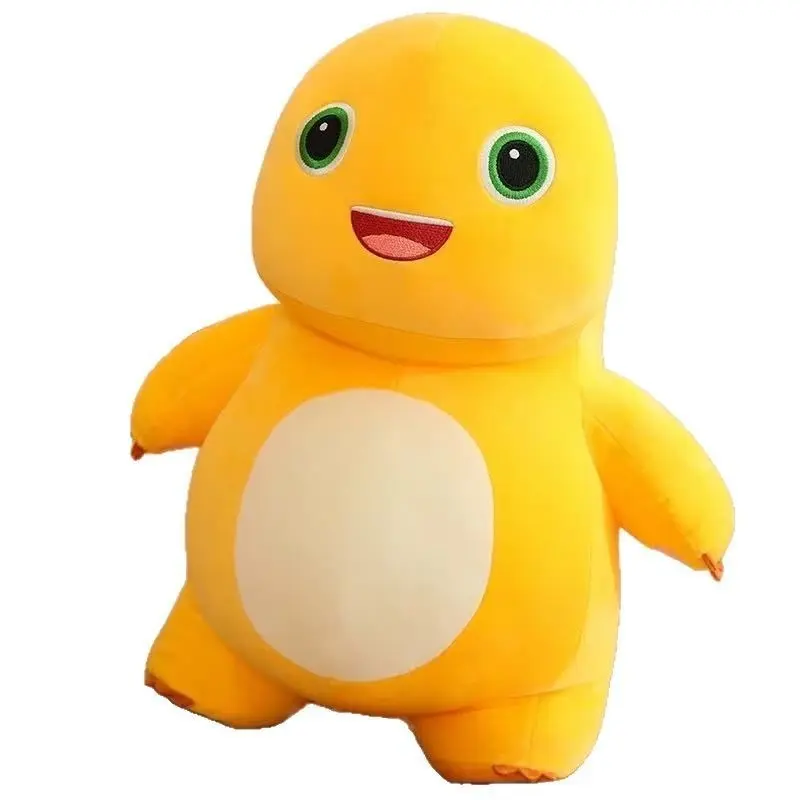 Nailong Plush Doll, Cute Yellow Baby Dragon Stuffed Toy, Soft Plush Throw Pillow, Kids Birthday Gift Home Sofa Decor