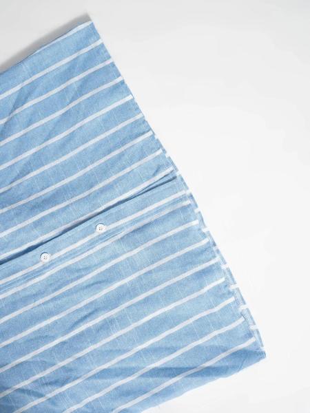 Women's Striped Print Shirt, Casual Long Sleeve Collared Top for Spring & Fall, Women's Clothing for Daily Wear