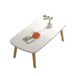 Collapsible Coffee Table Foldable Wood Tea Table Space Saving Folding Desk Under Bed Storage Low Floor Seating Laptop Table for Living Room Small Space Apartment Dorm Bedroom Studio Portable Picnic Table Outdoor