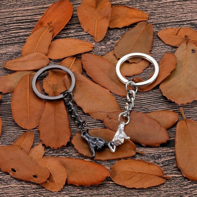 Pinky Promise Gift Matching Couple Keychains  Ideal for Valentine'S Day, Anniversary, Christmas, Birthday, for Him Her Boyfriend Girlfriend Best Friend