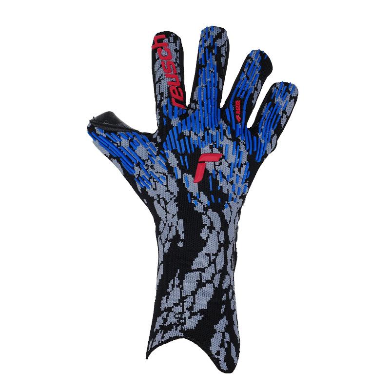soccer accessories Football goalkeeper gloves, thickened latex, wear-resistant, breathable, non-slip, goalkeeper gloves, protective gear for adults and children, training equipment how to kick a soccer ball