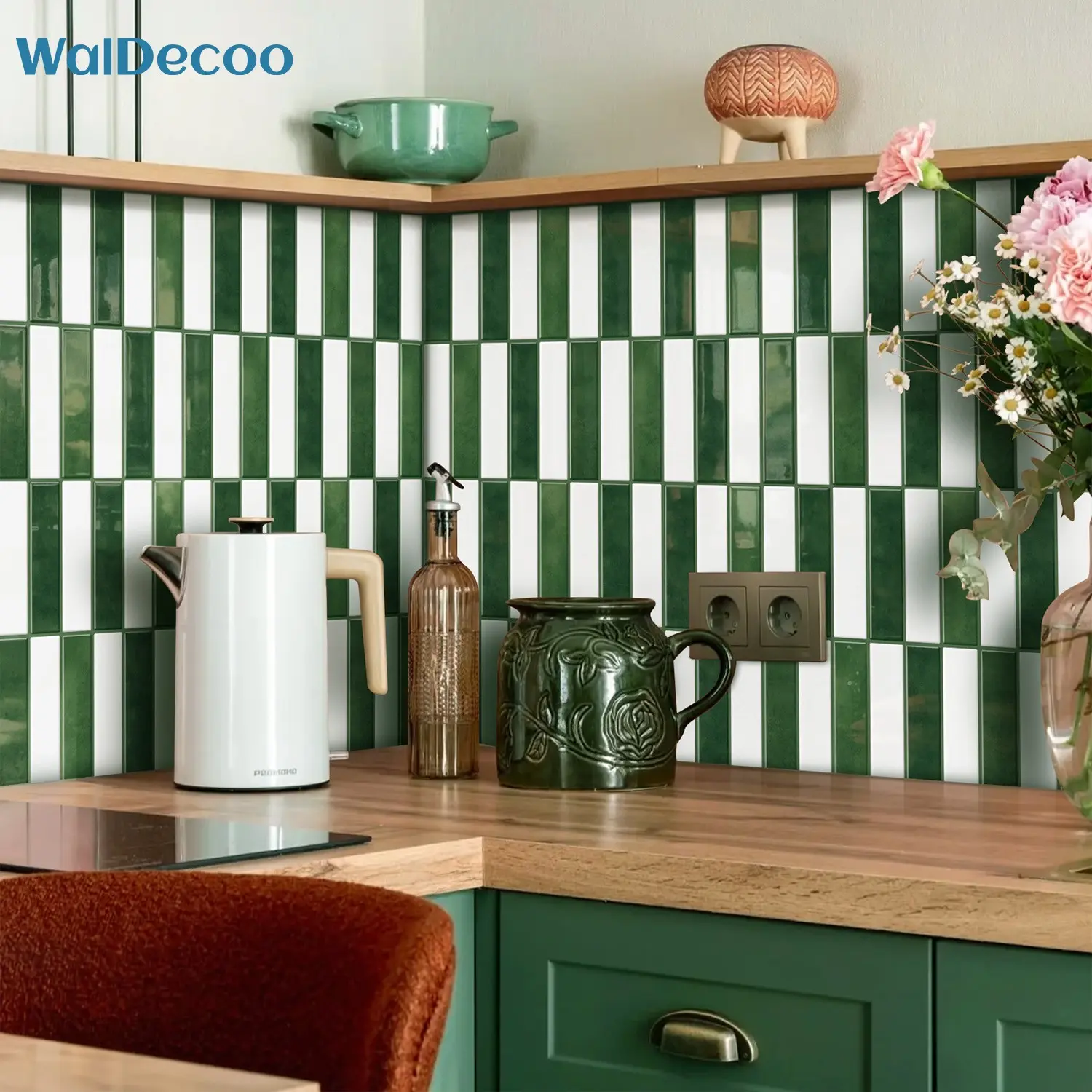 5/10 Sheets 3D Self-Adhesive Tile Stickers, Tile Decal Set, Waterproof and Moisture-Resistant Wall Sticker , Easy Peel-And-Stick Wall Panel Decals Home Renovation, Easy To Install Vinyl Wallpaper for Kitchen, Bathroom, Apartment Wall Decoration