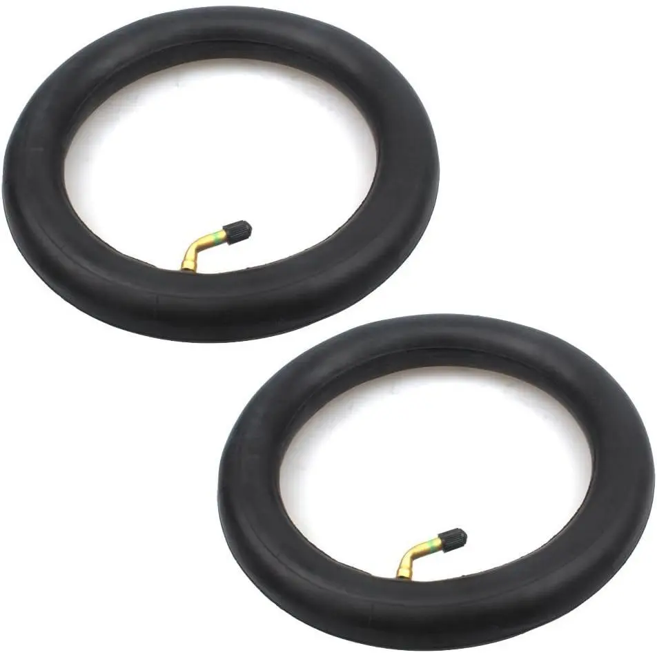 10 x 2.125 Inner Tubes, 10 x 2 Inner Tubes with Angled Valve Stem for Self-Balancing Electric Scooter, Kid's Bike, Scooter with 10 Inch Tire 2 Pack