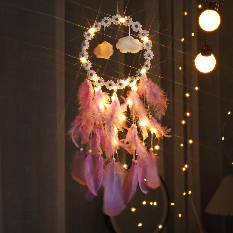 Christmas Lantern Dreamcatcher Creative Lantern String Cloud Dreamcatcher Car Dreamcatcher Home Lantern Decoration Pendant