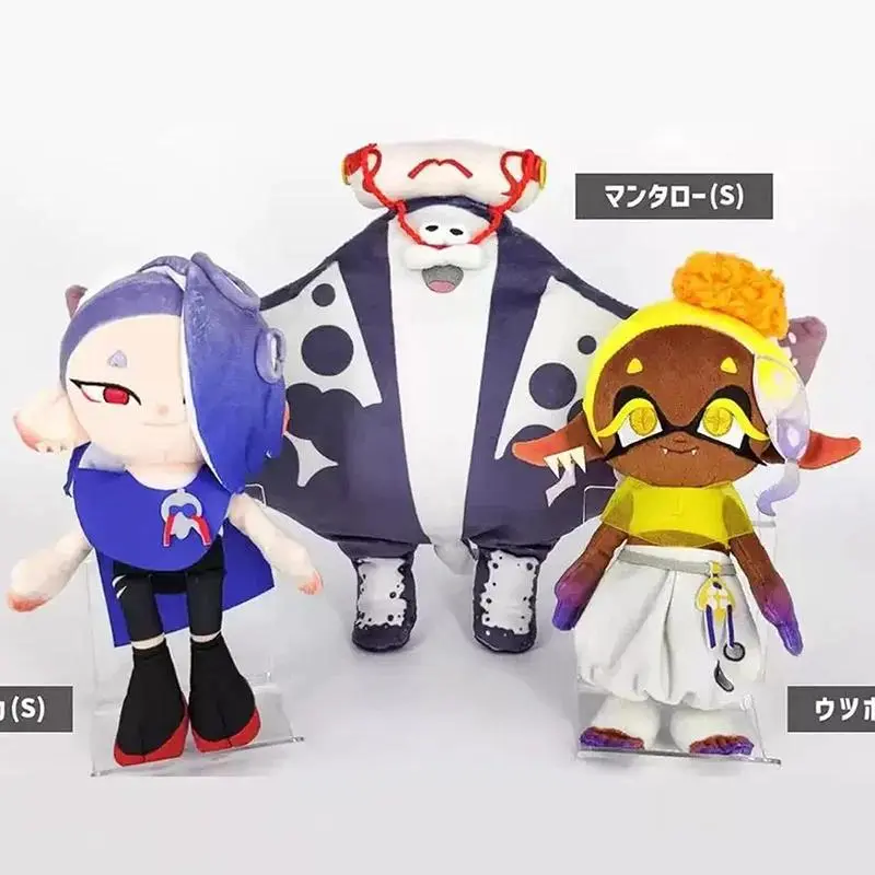 25CM Anime Switch Splatoon 6 Plush Toy Cartoon Game Stuffed Dolls Plushie Figure Sofa Decoration Pillow Birthday Christmas Gifts