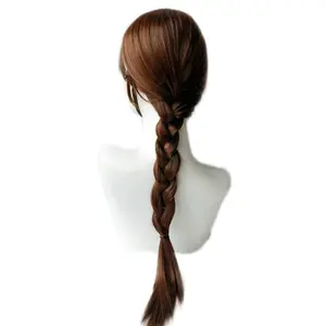 Single Braid Full Wig Thick Twisted Braids Photo Studio Prop Long 26in