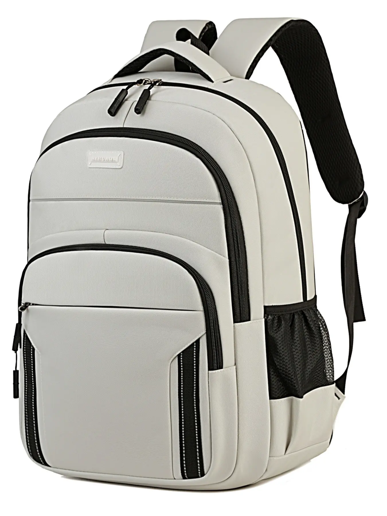2026 New Large Capacity Multi-Compartment Backpack, Black Blue Gray Khaki Four Colors, Fits Luggage, Unisex Student School Commute Laptop Bag