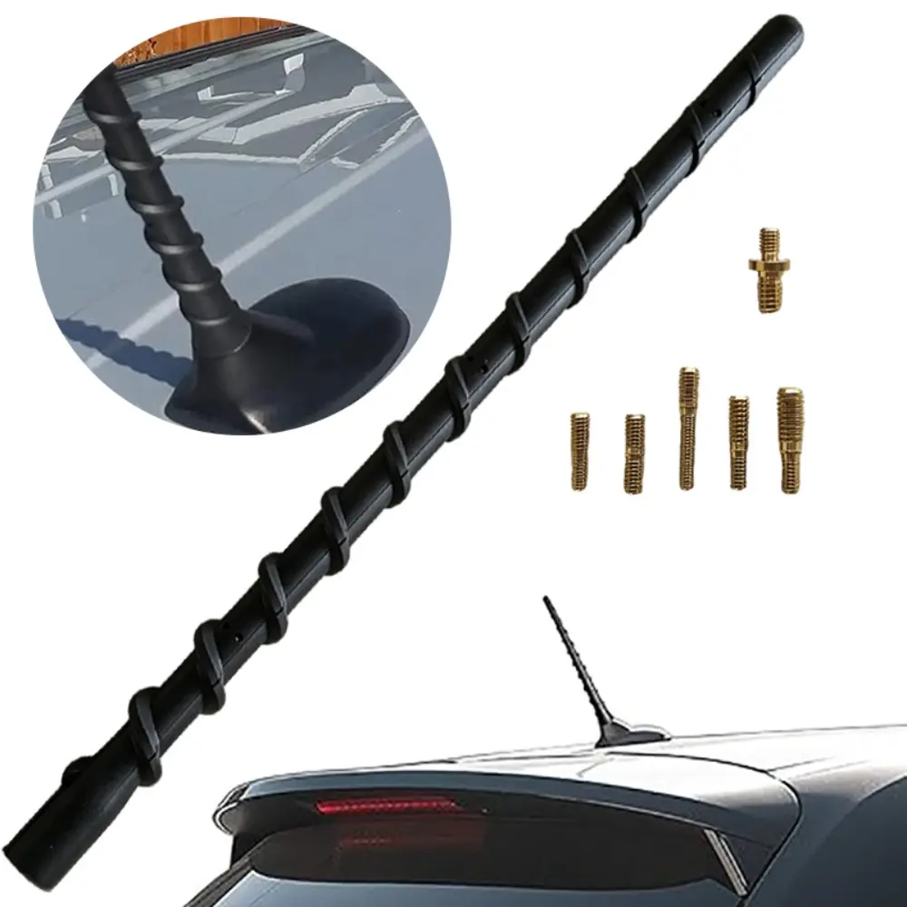 1set Of Car Antenna Mount, Antenna Topper, Decorative Antenna, The Installation Process Is Simple And Is A Replaceable Antenna Accessory That，Injects Trendy Vitality Into Your Car, Makes Travel More Fashionable