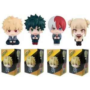 Anime Nendoroid Figures Collectible Model Toys Bakugou Katsuki Midoriya Izuku Todoroki Shoto Toga Himiko for Kids Car Play