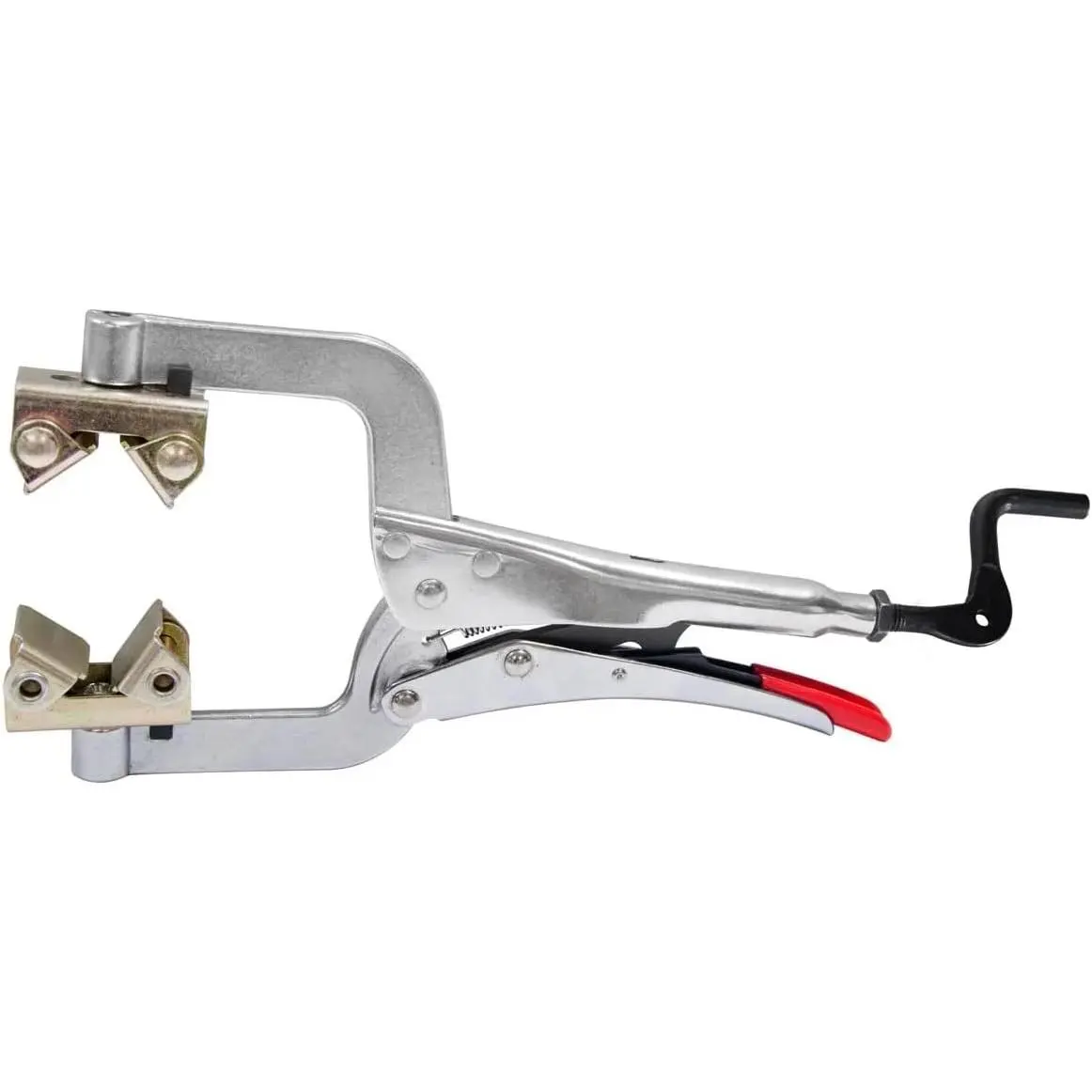 11-Inch Pipe Pliers with Large V-Pads - Heavy Duty Plumbing Tool for Strong Grip