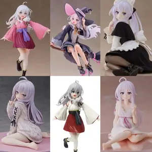Wandering Witch The Journey of Elaina Elaina PVC Figure Pajama Ver.  Noodle Stopper Car Decoration Boxed Gift