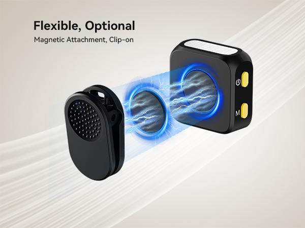 HOLIDAY HAUL!KUKIHO Wireless Lavalier Microphone with Charging Case – 164ft Range, 72H Battery – for iPhone, Android, iPad, Laptop – Clip-on Mic for Video, Interview, Vlog