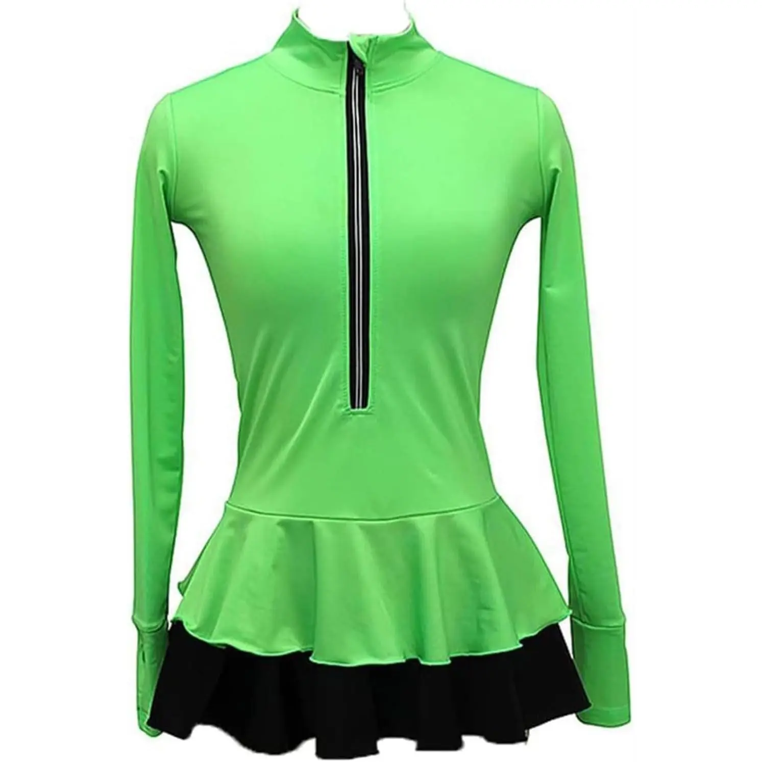Figure Skating Jacket Pants Girls Teens for Girls Black Tops Coats for Women