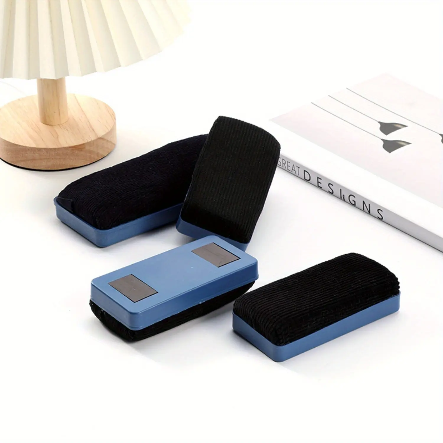 Magnetic velvet whiteboard eraser, blackboard eraser, green board eraser, teaching supplies