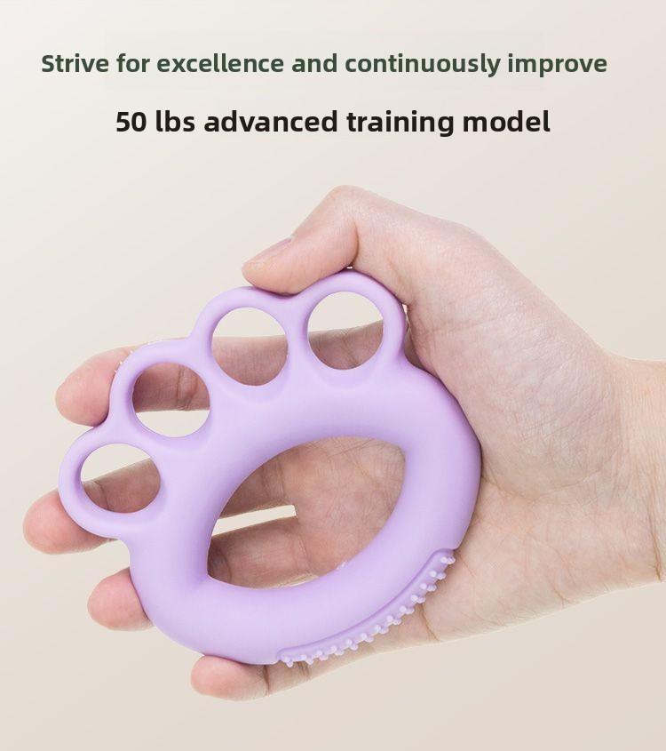 Professional hand strength trainer, rehabilitation training equipment, four-finger strength finger grip ring ball, hand strength training device