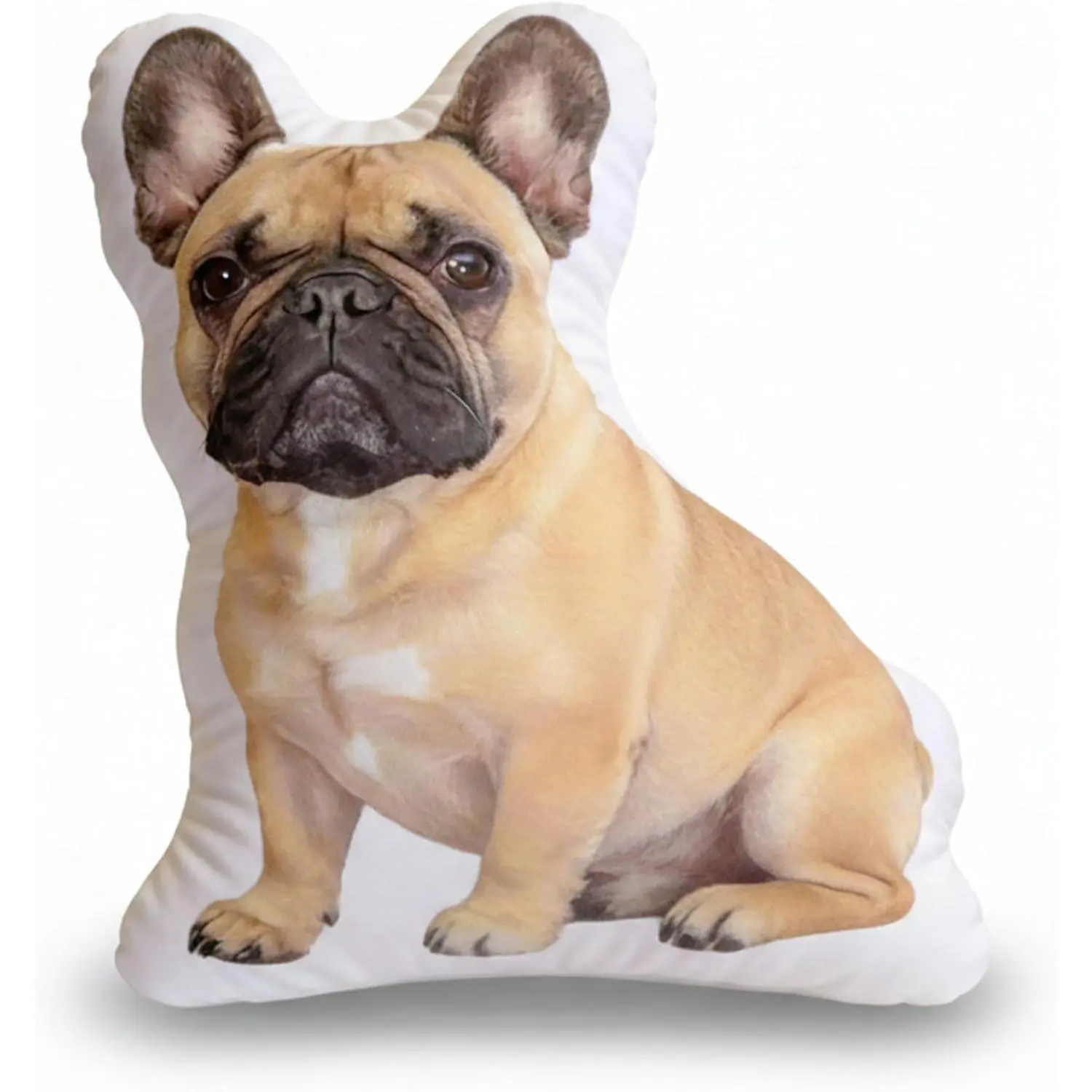 Personalized Custom Pet Photo Pillow - 16 In Shaped Indoor Furniture Accessory, Plush Fabric With Polyester Filling, Dog/Cat Memorial Gift For Pet Owners