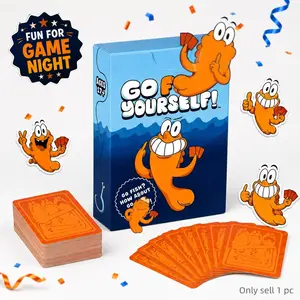 GO FISH Adult Party Card Game – Funny & Rude Game for 3-10 Players, Quick to Learn, Great White Elephant Gift, Stocking Stuffer & Holiday Game Night