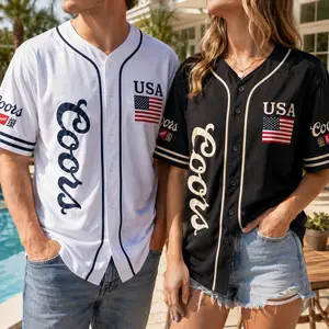 USA 250th Anniversary Baseball Jersey Shirt, 1776 2026 Patriotic American Flag Button Down Top, 4th of July Independence Day Outfit for Men Women,Size S-5XL,clothes,outfits,men's wear,men fashion,summer men clothes,fashion men clothes,4th of july shirts