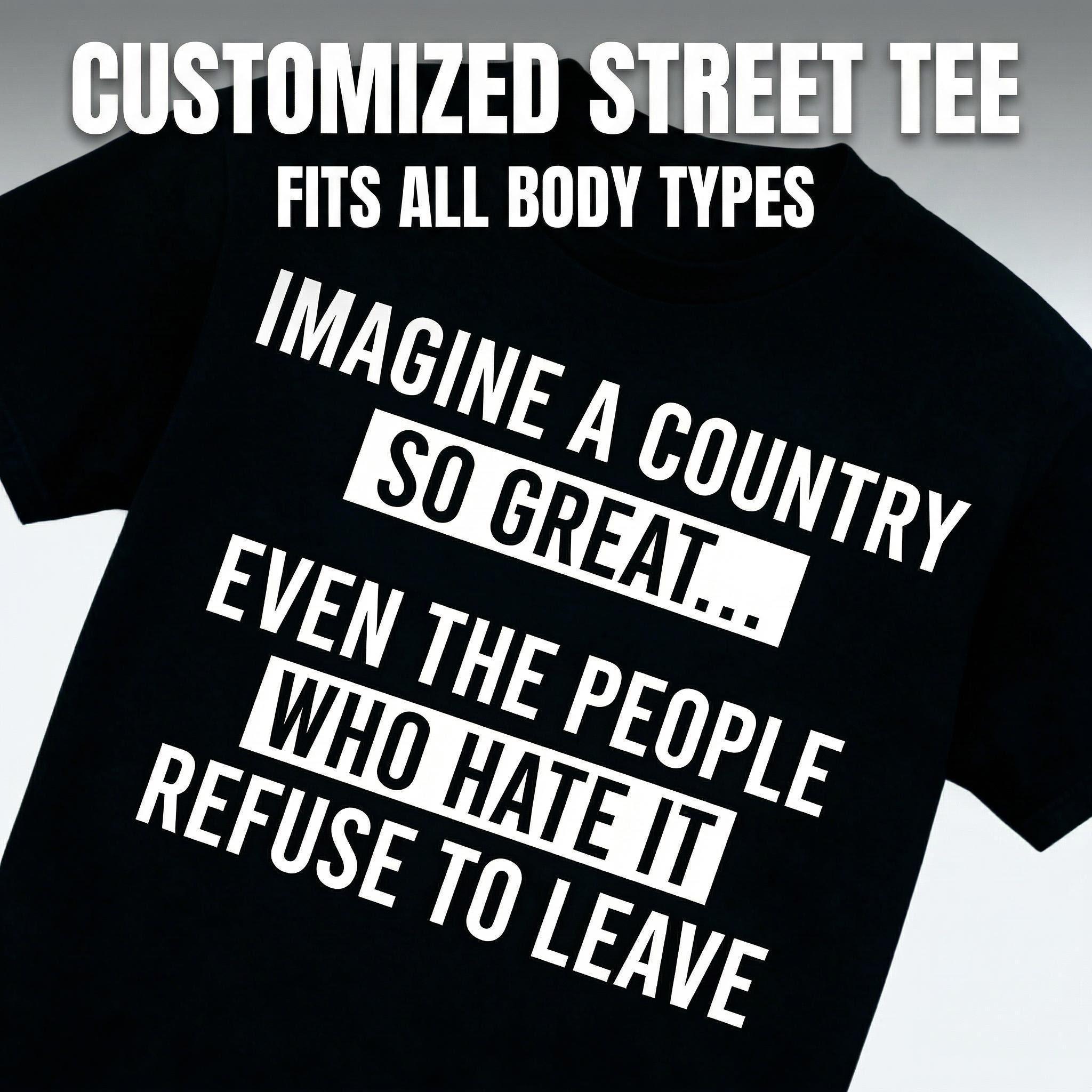 For Men Loose Fit Graphic Tee ✨   Fade - Proof Print, All - Size Flattering, Street Style Essential